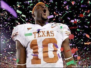 Vince Young in the Rose Bowl