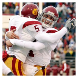 Matt Leinart and Reggie Bush of USC
