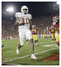 Vince Young of the Texas Longhorns